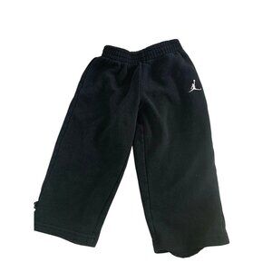 Air Jordan Boys Size 2T Black Sweatpants Jogger Track Pants Pull on